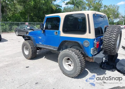 2003 Jeep Wrangler X from USA, damaged, VIN 1J4FA39S33P300294